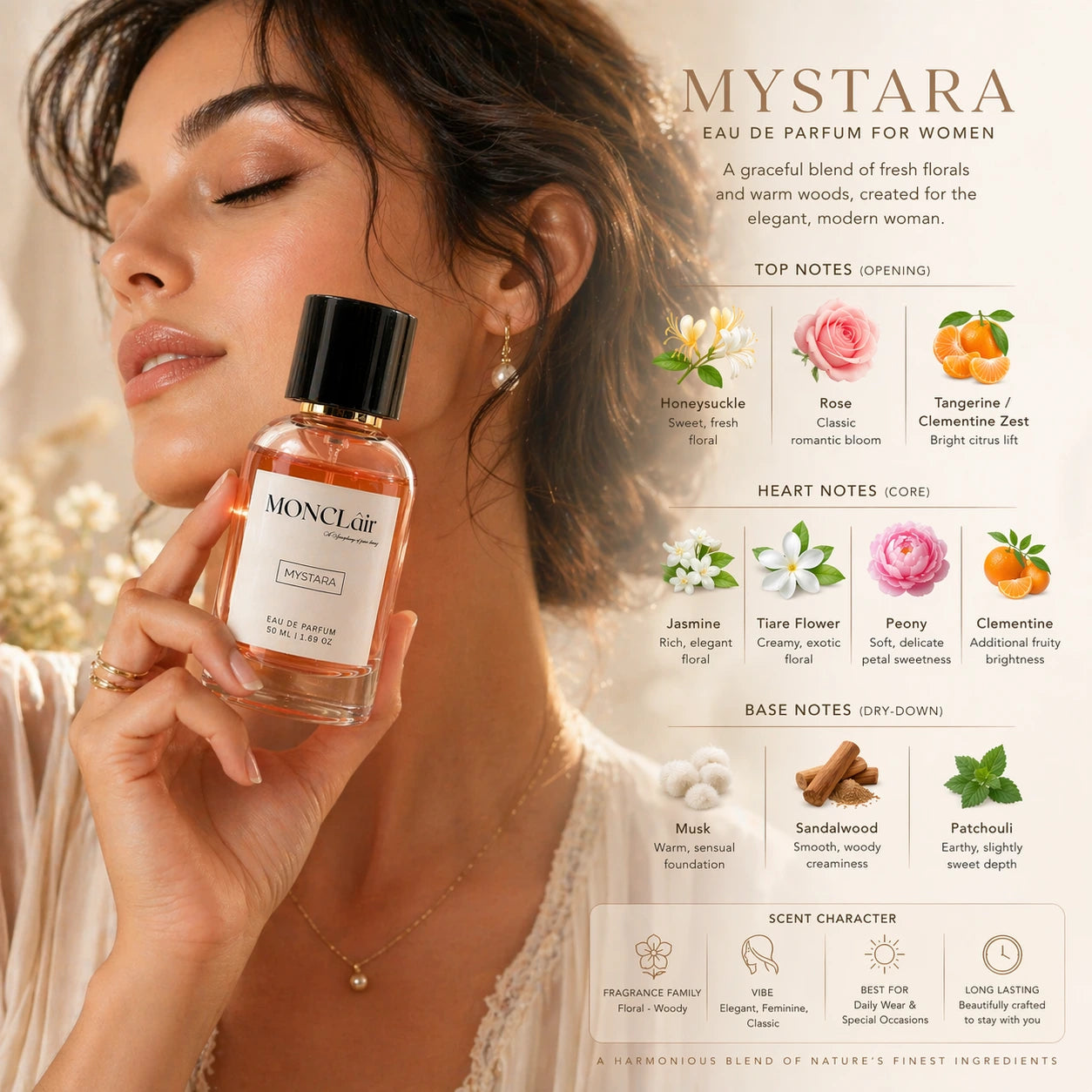 MYSTARA Eau De Parfum  50ML
